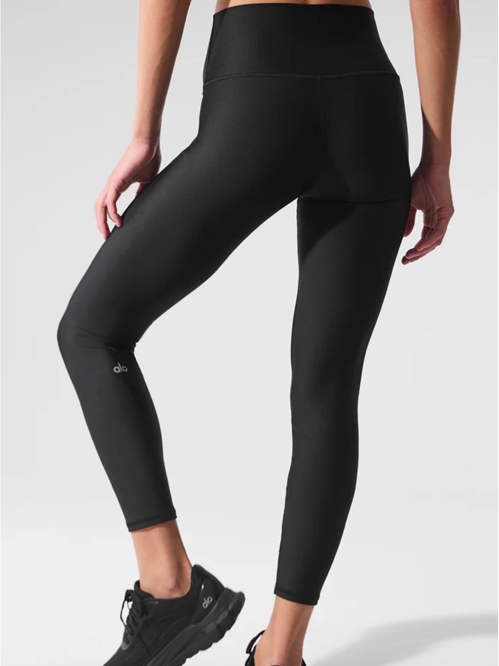 Alo Yoga High Waist Airlift Leggings Black Size Medium